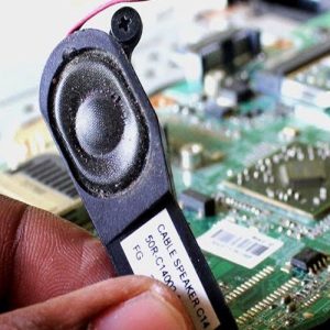 تعمیر اسپیکر لپ تاپ